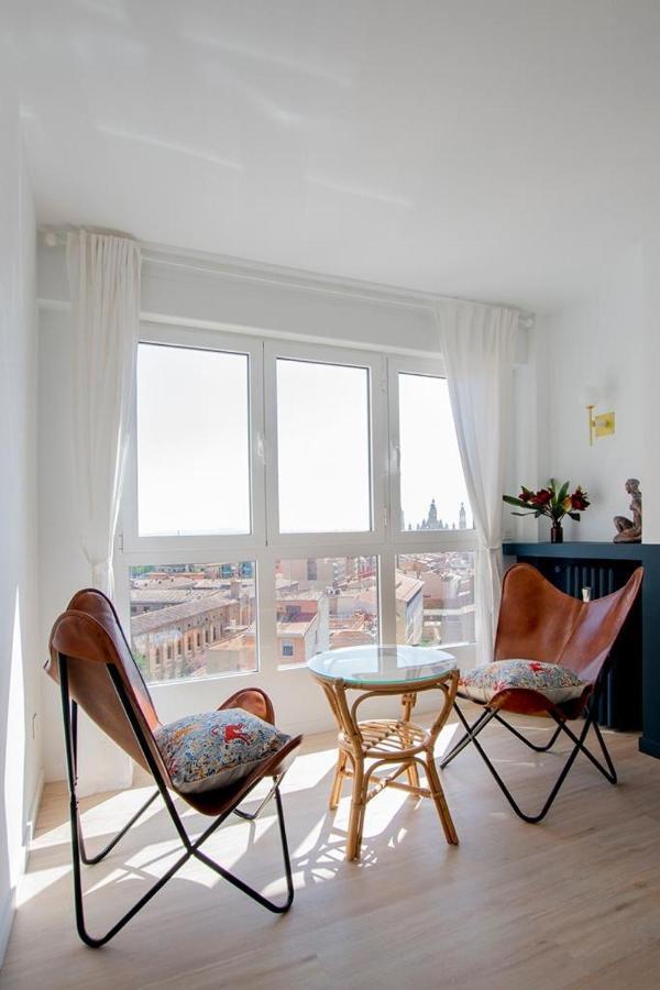 El Balcon De Plaza Santo Domingo Apartment Zaragoza Exterior photo