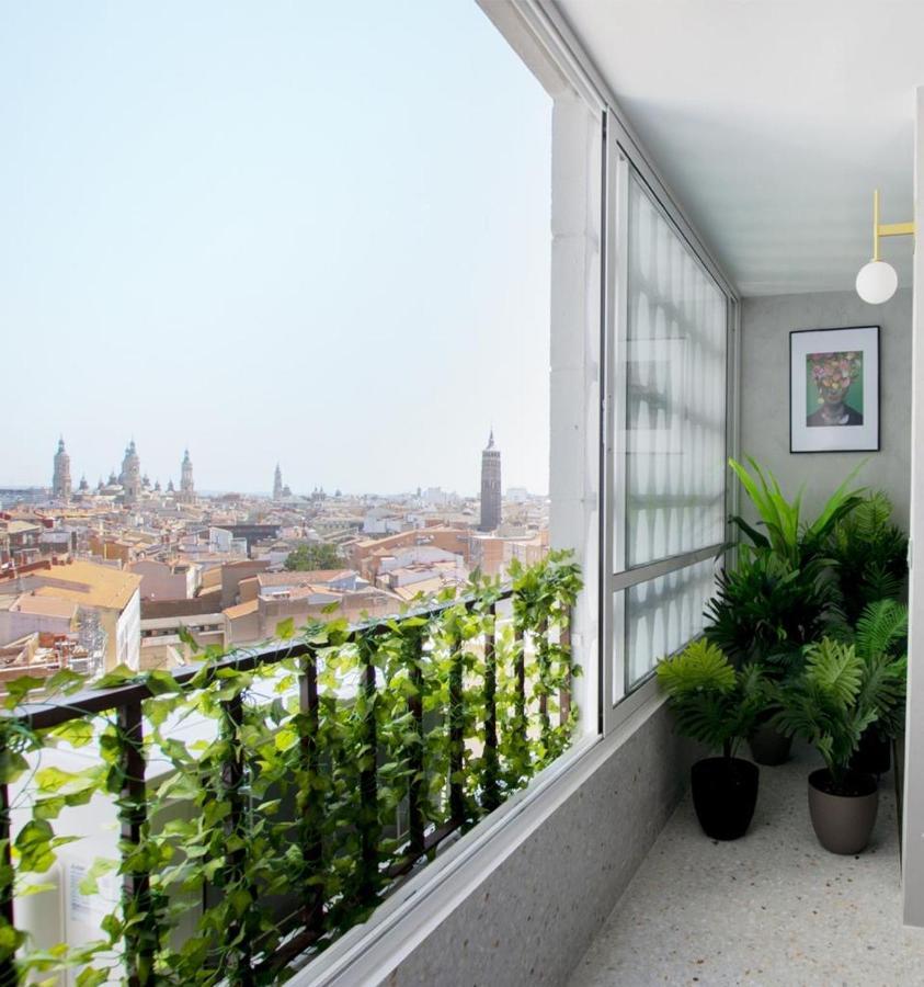 El Balcon De Plaza Santo Domingo Apartment Zaragoza Exterior photo